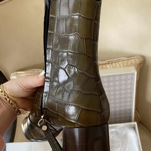 New M.Gemi Boots Olive Green - Picture 11 of 13